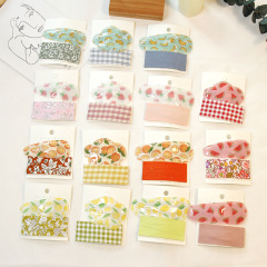 custom cute fruit pattern strawberry watermelon transparent baby kids hair clips for girls