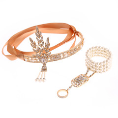 Flapper Great Gatsby Inspired party Halloween 1920s feather headbands