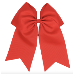 Hot selling multi colored hair band elastic large bow knot hair tie girls hair accessories