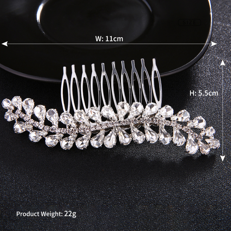 New design rhinestone Wedding hair accessories crystal bridal hair combs