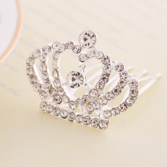 wholesale 2020 ins fall winter couronne decoration metal litter mini princess hair comb small crown comb wholesale 2020 ins fall winter couronne decoration metal litter mini princess hair comb small crown comb