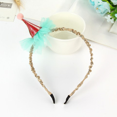 Korean fancy cute wholesale cartoon hat festival hairbands for girls kids