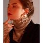 New INS Chandelier Earrings Elegant women Large Dangle Hoop Pearl drop Earring New INS Chandelier Earrings Elegant women Large Dangle Hoop Pearl drop Earring