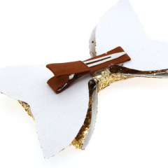2020 Shining sequin 6 color flamingo bows knot hair clips for girls hair accessories
