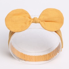 New cotton and linen fabric decoration toddler yiwu hair band for sale
