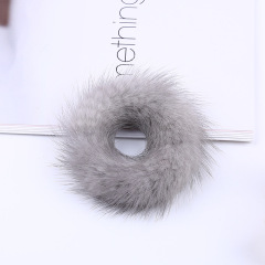 custom Women lady girl Fashion crunchies janpan korean loose plush hair tie