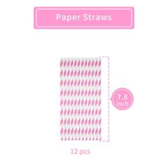 Children's Birthday Banner Pink Unicorn Kid Party Supply Pack Set