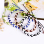 Fashion New Arrival Colorful Handmade Women Twist Braid Woven Adjustable Bracelets Fashion New Arrival Colorful Handmade Women Twist Braid Woven Adjustable Bracelets