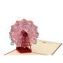 Professional Manufacturer Handmade Ferris wheel Birthday 3d Pop Up Greeting Card