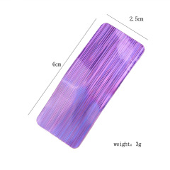 Colorful girls bling sequin bb hairpin laser kid glitter hair clip