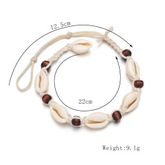 Hot sale barefoot sandals foot jewelry anklet,fashion shell anklet for women foot chains