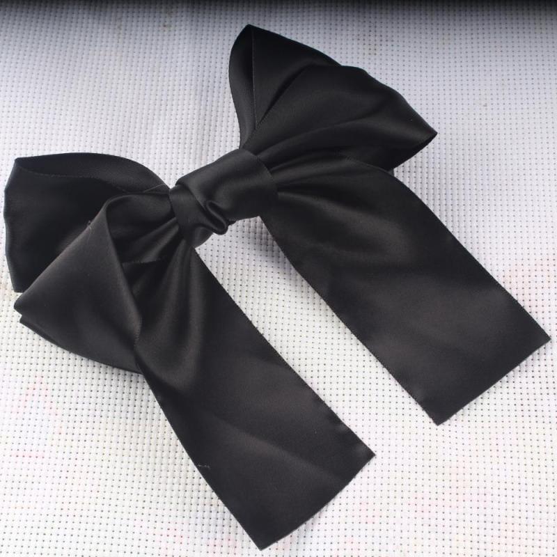 Wholesale korean ladies Womens accessories Ribbon Bow Hair Clips for Girls