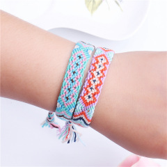 Bohemian ethnic wind braided friendship bracelet colorful totem jewelry Nepal bracelet Bohemian ethnic wind braided friendship bracelet colorful totem jewelry Nepal bracelet