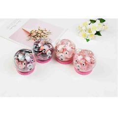 20pcs Children's hair rope set girl pink flower headbands hair band