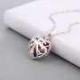 Korean fashion valentine's day christmas gift jewelry silver women 925 heart of love necklace Korean fashion valentine's day christmas gift jewelry silver women 925 heart of love necklace