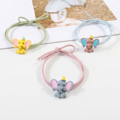 Korean cute cartoon elephant rope girl hair accessories hair ornament bulk hair ties