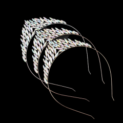 2020 Hot Fashion Victoria Retro Handmade Pearl rhinestone Headband Women Colorful Hairband 2020 Hot Fashion Victoria Retro Handmade Pearl rhinestone Headband Women Colorful Hairband