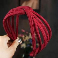 New Hollow Head Wrap Women Headband Twisted Knotted Hair Band Girls New Hollow Head Wrap Women Headband Twisted Knotted Hair Band Girls