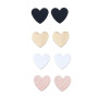 2020 fashion wholesale custom jewelry heart shape alloy stud earrings for women