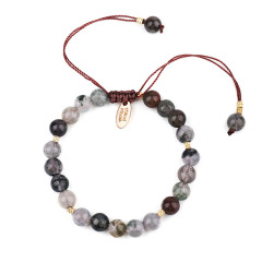 Personal Bangle Bracelet Handmade Crystal Onyx Bead Bracelets Personal Bangle Bracelet Handmade Crystal Onyx Bead Bracelets