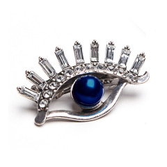 Victoria crystal rhinestone headwear Barrettes eyes metal diamond  Hair clips