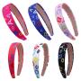 Women Hair Hoop Alphabet Print Headbands Kids Hair Bands Hair Accessories Ladies Headband
