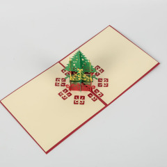 logo size color custom wedding birthday holidays christmas laser cut handmade pop up 3d christmas cards