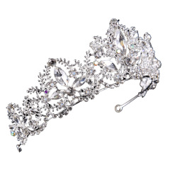 2019 Fashion vintage women show party Rhinestone wedding bride baroque tiara