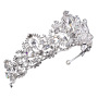 2019 Fashion vintage women show party Rhinestone wedding bride baroque tiara 2019 Fashion vintage women show party Rhinestone wedding bride baroque tiara