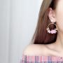 2020 Yiwu Wholesale New Arrival Korean Fashion Jewelry Flower Women Pearl Earrings