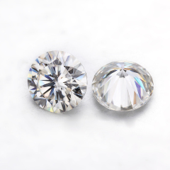 India raw 7mm DEF white color vvs loose rough moissanite pendant diamonds