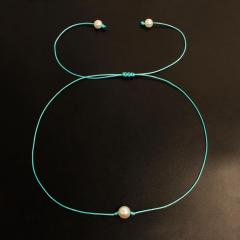2020 New Design 2pcs/Set Women's Jewelry Weaved Adjustable Choker Necklace for Beach Holiday
