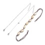 3pcs/set Classic personality jewelry ankle bracelet sea shell silver anklet sets for ladies