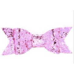 2020 Shining sequin handmade 8 color bows knot hair clips for girls hair accessories