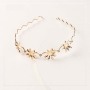 Vintage women elegant alloy crystal butterfly flower metal hairbands for girls Vintage women elegant alloy crystal butterfly flower metal hairbands for girls