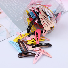 30pcs amazon hot children candy color bb clip metal hair clip hairpin