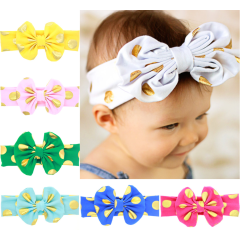 2019 New winter wave point elastic hair bands headband for girls hair accessories