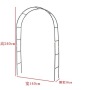 Cheap round garden metal artificial flower arch for wedding decoration
