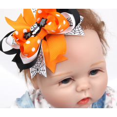 2019 Halloween decoration bat bows hair clips hairpins for girls hair accessories