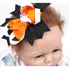 2019 Halloween decoration bat bows hair clips hairpins for girls hair accessories