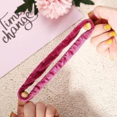 Wholesale 2020 Various Color Micro Velvet Pack Set Thin Hair Scrunchies