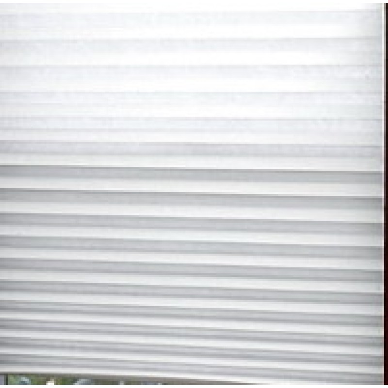 custom pleated temporary paper window shade structures