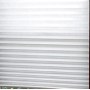 custom pleated temporary paper window shade structures