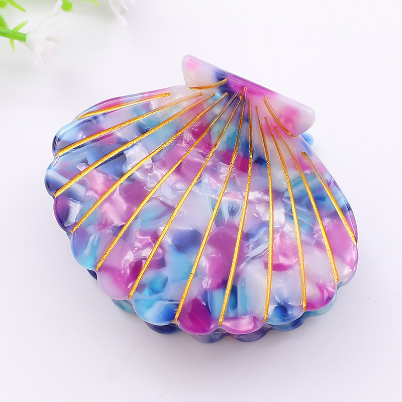 Victoria Acrylic Bling Hair Claws Pins Clamps shell Hair clips hair decorations