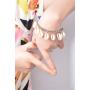 Bohemia Style Summer Fashion Women Metal Chain Haibei Shell Bracelets for Beach