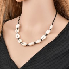 2019 New design custom wholesale shell jewelry for women shell necklace