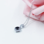 Custom retro 925 sterling silver moissanite diamond jewelry necklace Custom retro 925 sterling silver moissanite diamond jewelry necklace