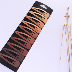 10pcs colorful Gradient Hair Accessories Assorted Size Girl kid hair clips