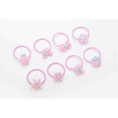 40pcs wholesale newborn baby girls cotton flower headband hairband