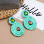 amazon ins Customized fashion india african lady women girls handmade string celtic knot drop earring amazon ins Customized fashion india african lady women girls handmade string celtic knot drop earring